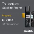 Iridium Satellite Phone Airtime Prepaid Global Service Plan