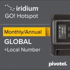 Iridium GO! Hotspot Satellite Airtime Plans