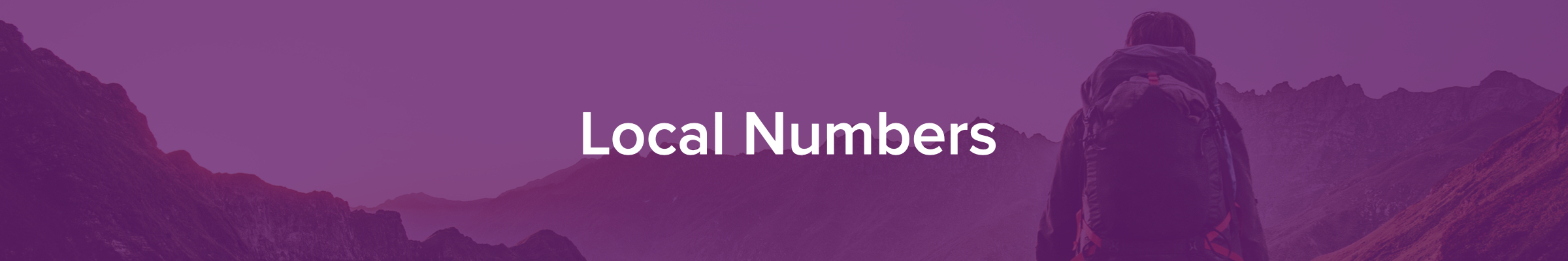 local numbers